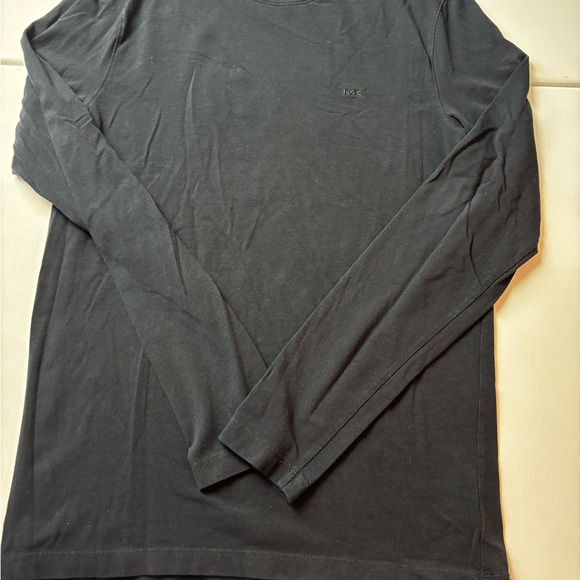 Michael Kors Black Long Sleeve Tee - Picture 1 of 3